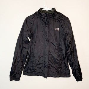 Black The North Face HyVent Raincoat